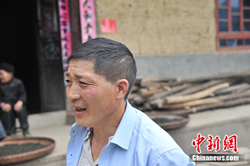 板厂村村民王兴云。记者 宋宇晟 摄 板厂村村民王兴云。记者 宋宇晟 摄