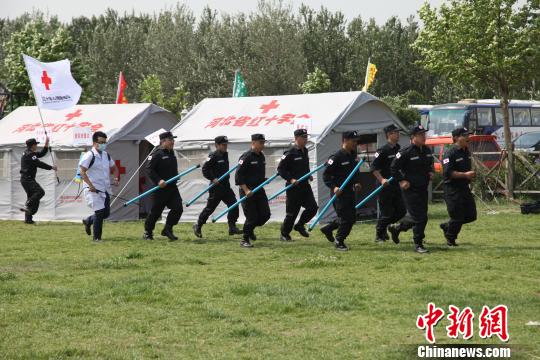 图为演练现场。 孙玉辉 摄 图为演练现场。 孙玉辉 摄