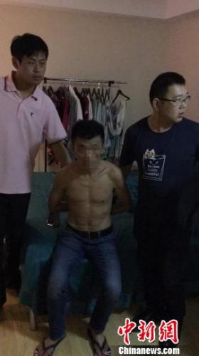 图为:犯罪嫌疑人丁某。 杭州警方供图 摄 图为:犯罪嫌疑人丁某。 杭州警方供图 摄