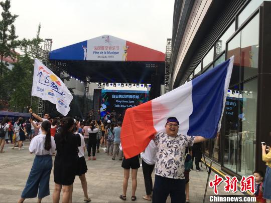 音乐节现场。 贺劭清 摄 音乐节现场。 贺劭清 摄