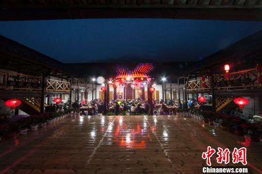 图为山哈大席现场。 沙溪村供图 摄 图为山哈大席现场。 沙溪村供图 摄